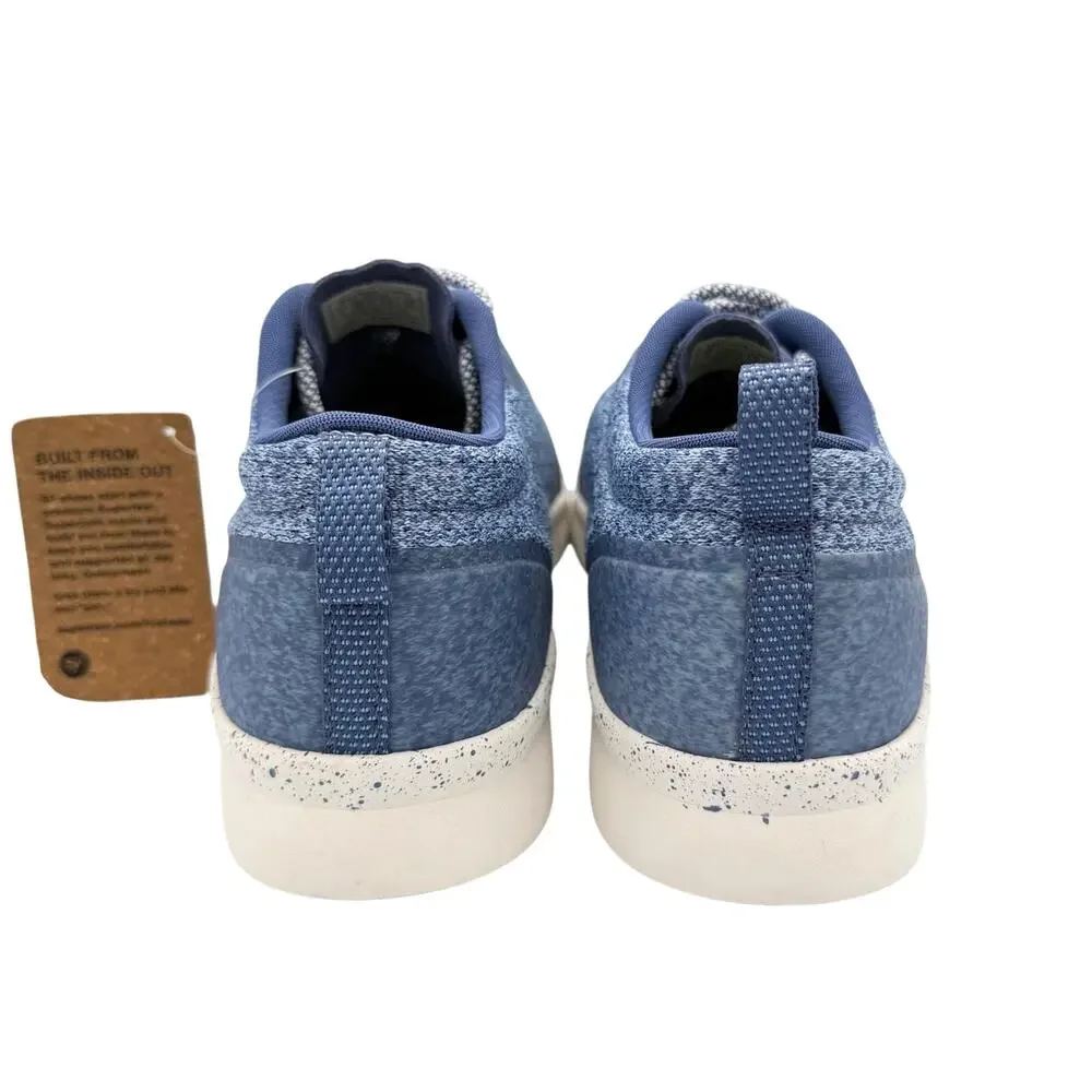 Superfeet NEW Women's Linden Blue Lace Up Comfort Casual Sneakers Shoes